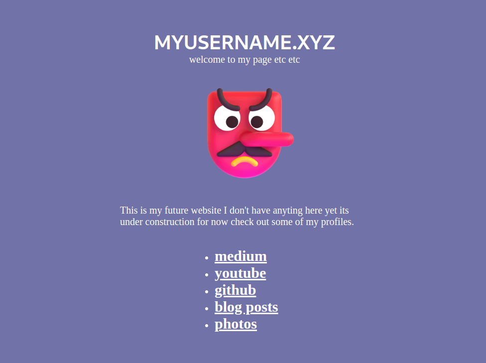 awesome personal site